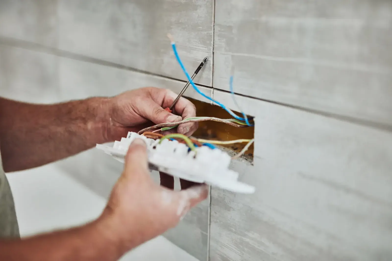 Commercial GPO and power point installation