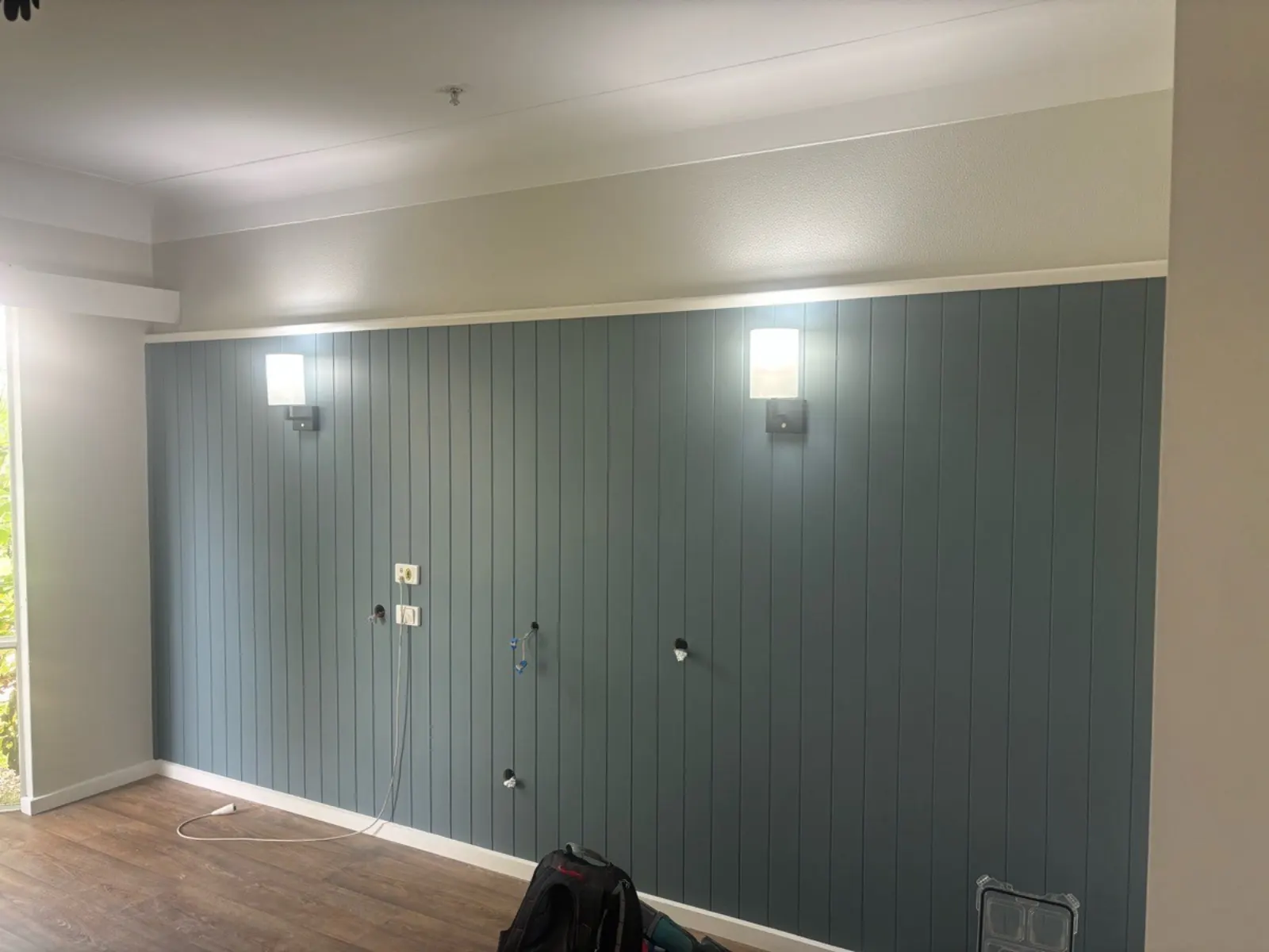 Feature wall finish